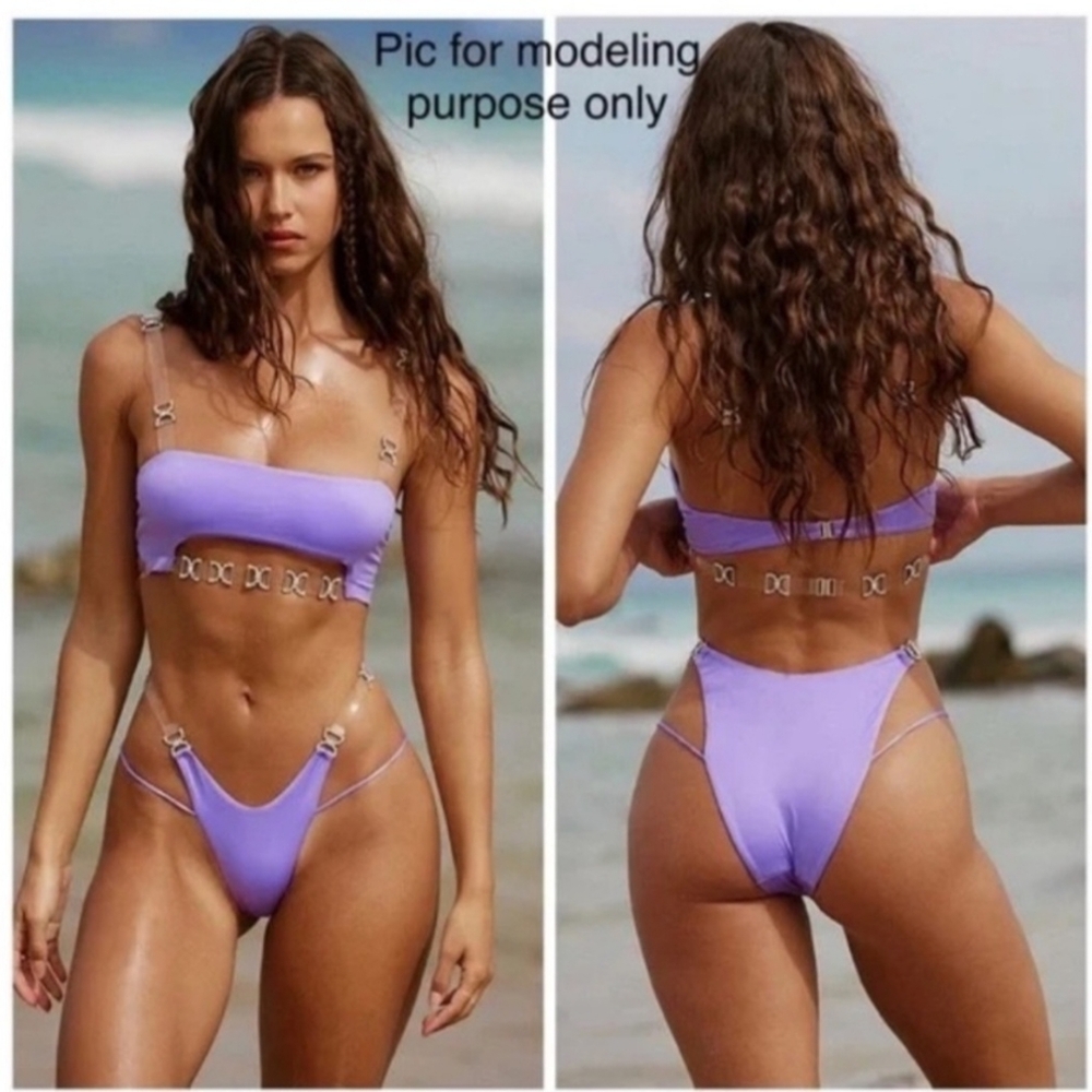 Monica Hansen Shine Like A Diamond Bikini Set